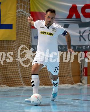 Futsal Meisterschaft (1.OEFL - B). Klagenfurt gegen Wiener Neustadt 1. FC Murexin Allstars.  Muharemovic Vahid (Wr. Neustadt). Klagenfurt, 20.11.2021.
Foto: Kuess
www.qspictures.net
---
pressefotos, pressefotografie, kuess, qs, qspictures, sport, bild, bilder, bilddatenbank