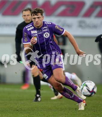 Fussball. Bundesliga. SK Austria Klagenfurt gegen  FC Red Bull Salzburg.   Herbert Paul (Klagenfurt). Klagenfurt, am 27.11.2021.
Foto: Kuess
www.qspictures.net
---
pressefotos, pressefotografie, kuess, qs, qspictures, sport, bild, bilder, bilddatenbank