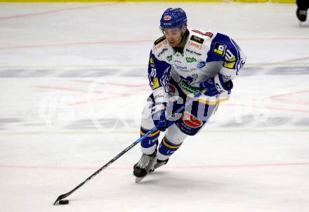 EBEL. Eishockey Bundesliga. VSV gegen Dornbirn Bulldogs.  Brett Flemming (VSV). Villach, am 3.12.2021.
Foto: Kuess
www.qspictures.net
---
pressefotos, pressefotografie, kuess, qs, qspictures, sport, bild, bilder, bilddatenbank