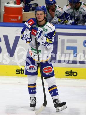 EBEL. Eishockey Bundesliga. VSV gegen HK SZ Olimpija. Anton Karlsson  (VSV). Villach, am 19.12.2021.
Foto: Kuess
www.qspictures.net
---
pressefotos, pressefotografie, kuess, qs, qspictures, sport, bild, bilder, bilddatenbank