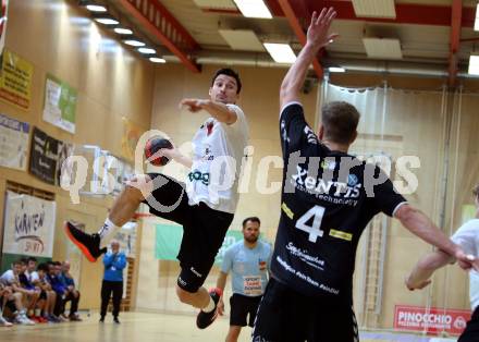 Handball. SC Ferlach gegen Baernbach/Koeflach. Jure Kocbek,  (SCF). Ferlach, am 18.12.2021.
Foto: Kuess
---
pressefotos, pressefotografie, kuess, qs, qspictures, sport, bild, bilder, bilddatenbank