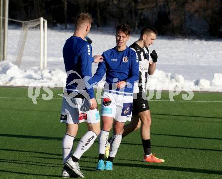 Fussball Testspiel. SK Austria Klagenfurt gegen NK Rogaska.  Torjubel Alex Timossi Andersson (Klagenfurt). Moosburg, am 22.1.2022.
Foto: Kuess
---
pressefotos, pressefotografie, kuess, qs, qspictures, sport, bild, bilder, bilddatenbank