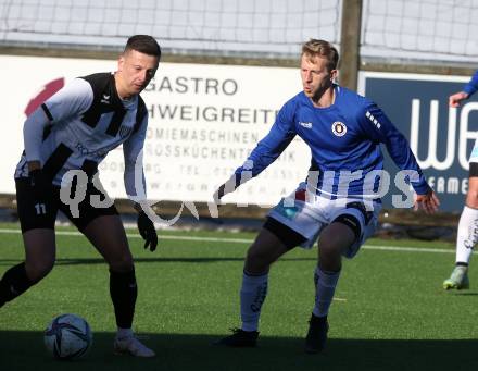 Fussball Testspiel. SK Austria Klagenfurt gegen NK Rogaska.  Christopher Cvetko (Klagenfurt). Moosburg, am 22.1.2022.
Foto: Kuess
---
pressefotos, pressefotografie, kuess, qs, qspictures, sport, bild, bilder, bilddatenbank