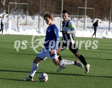 Fussball Testspiel. SK Austria Klagenfurt gegen NK Rogaska. Thomas Roberts (Klagenfurt). Moosburg, am 22.1.2022.
Foto: Kuess
---
pressefotos, pressefotografie, kuess, qs, qspictures, sport, bild, bilder, bilddatenbank