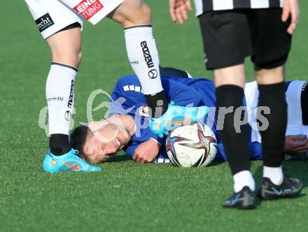 Fussball Testspiel. SK Austria Klagenfurt gegen NK Rogaska.  Christopher CVetko (Klagenfurt). Moosburg, am 22.1.2022.
Foto: Kuess
---
pressefotos, pressefotografie, kuess, qs, qspictures, sport, bild, bilder, bilddatenbank