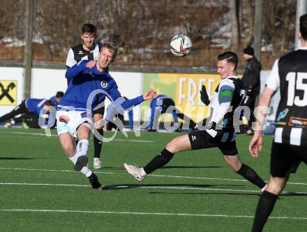 Fussball Testspiel. SK Austria Klagenfurt gegen NK Rogaska.  Christopher Cvetko (Klagenfurt). Moosburg, am 22.1.2022.
Foto: Kuess
---
pressefotos, pressefotografie, kuess, qs, qspictures, sport, bild, bilder, bilddatenbank