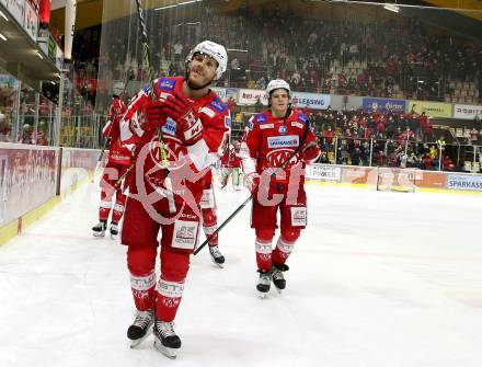 EBEL. Eishockey Bundesliga. KAC gegen	VSV. Stefan Geier, Nikolaus Kraus (KAC). Klagenfurt, am 25.1.2022.
Foto: Kuess
www.qspictures.net

---
pressefotos, pressefotografie, kuess, qs, qspictures, sport, bild, bilder, bilddatenbank