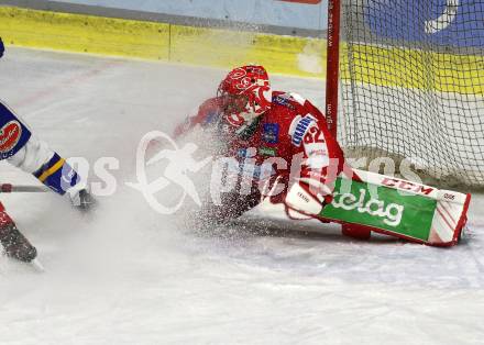 EBEL. Eishockey Bundesliga. KAC gegen	VSV.  Sebastian Dahm (KAC). Klagenfurt, am 25.1.2022.
Foto: Kuess
www.qspictures.net

---
pressefotos, pressefotografie, kuess, qs, qspictures, sport, bild, bilder, bilddatenbank