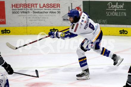 EBEL. Eishockey Bundesliga. VSV gegen Dornbirn Bulldogs.  Maximilian Rebernig (VSV). Villach, am 5.2.2022.
Foto: Kuess
www.qspictures.net
---
pressefotos, pressefotografie, kuess, qs, qspictures, sport, bild, bilder, bilddatenbank