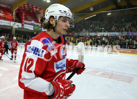 EBEL. Eishockey Bundesliga. KAC gegen	Steinbach Black Wings Linz. David Maier (KAC). Klagenfurt, am 8.2.2022.
Foto: Kuess
www.qspictures.net

---
pressefotos, pressefotografie, kuess, qs, qspictures, sport, bild, bilder, bilddatenbank