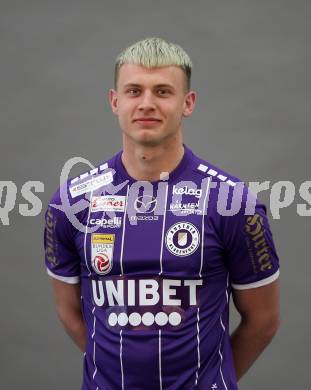 Fussball. Bundesliga. Austria Klagenfurt. Mannschaftsfototermin. Portrait. Florian Freissegger. Klagenfurt, 10.2.2022.
Foto: Kuess
www.qspictures.net

---
pressefotos, pressefotografie, kuess, qs, qspictures, sport, bild, bilder, bilddatenbank