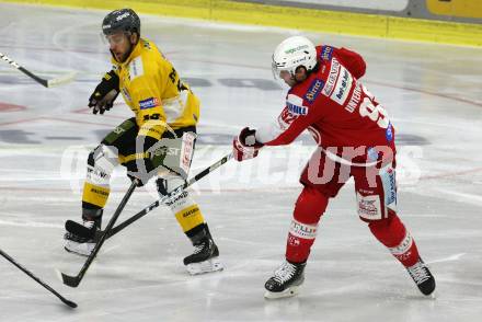 EBEL. Eishockey Bundesliga. KAC gegen	HC Pustertal Woelfe. Clemens Unterweger (KAC). Klagenfurt, am 13.2.2022.
Foto: Kuess
www.qspictures.net

---
pressefotos, pressefotografie, kuess, qs, qspictures, sport, bild, bilder, bilddatenbank