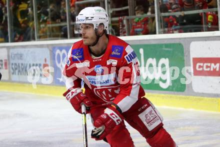 EBEL. Eishockey Bundesliga. KAC gegen	HC Pustertal Woelfe. Stefan Geier (KAC). Klagenfurt, am 13.2.2022.
Foto: Kuess
www.qspictures.net

---
pressefotos, pressefotografie, kuess, qs, qspictures, sport, bild, bilder, bilddatenbank