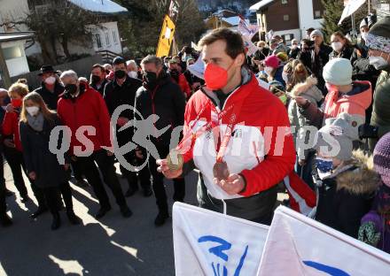 Schi Ski Alpin. Empfang Matthias Mayer. Afritz, 12.2.2022.
Foto: Kuess
www.qspictures.net

---
pressefotos, pressefotografie, kuess, qs, qspictures, sport, bild, bilder, bilddatenbank