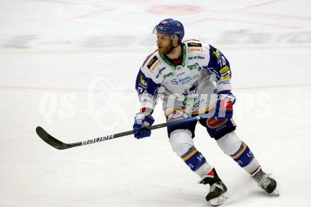 EBEL. Eishockey Bundesliga. VSV gegen HC Pustertal Woelfe. Kevin Moderer  (VSV). Villach, am 16.2.2022.
Foto: Kuess
www.qspictures.net
---
pressefotos, pressefotografie, kuess, qs, qspictures, sport, bild, bilder, bilddatenbank