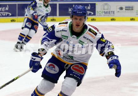 EBEL. Eishockey Bundesliga. VSV gegen HC Pustertal Woelfe.  Marco Richter (VSV). Villach, am 16.2.2022.
Foto: Kuess
www.qspictures.net
---
pressefotos, pressefotografie, kuess, qs, qspictures, sport, bild, bilder, bilddatenbank