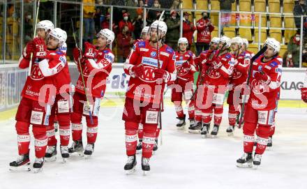 EBEL. Eishockey Bundesliga. KAC gegen	Hydro Fehervar AV 19.  (KAC). Klagenfurt, am 18.2.2022.
Foto: Kuess
www.qspictures.net

---
pressefotos, pressefotografie, kuess, qs, qspictures, sport, bild, bilder, bilddatenbank