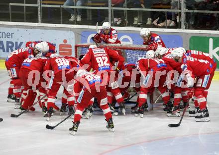 EBEL. Eishockey Bundesliga. KAC gegen	Hydro Fehervar AV 19.  (KAC). Klagenfurt, am 18.2.2022.
Foto: Kuess
www.qspictures.net

---
pressefotos, pressefotografie, kuess, qs, qspictures, sport, bild, bilder, bilddatenbank