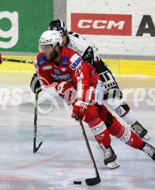 EBEL. Eishockey Bundesliga. KAC gegen	Tesla Orli Znojmo. RokTicar (KAC). Klagenfurt, am 18.2.2022.
Foto: Kuess
www.qspictures.net

---
pressefotos, pressefotografie, kuess, qs, qspictures, sport, bild, bilder, bilddatenbank