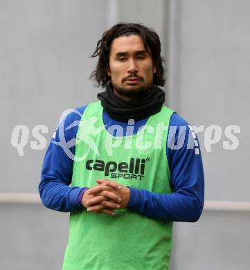 Fussball Bundesliga. SK Austria Klagenfurt gegen Cashpoint SCR Altach.  Moreira (Klagenfurt). Klagenfurt, am 20.2.2022.
Foto: Kuess
www.qspictures.net
---
pressefotos, pressefotografie, kuess, qs, qspictures, sport, bild, bilder, bilddatenbank