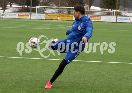 Fussball Bundesliga. Training SK Austria Klagenfurt.  Darijo Pecirep. Moosburg, am 19.2.2022.
Foto: Kuess
www.qspictures.net

---
pressefotos, pressefotografie, kuess, qs, qspictures, sport, bild, bilder, bilddatenbank