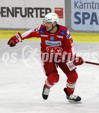 EBEL. Eishockey Bundesliga. KAC gegen	Tesla Orli Znojmo. Matthew Fraser (KAC). Klagenfurt, am 18.2.2022.
Foto: Kuess
www.qspictures.net

---
pressefotos, pressefotografie, kuess, qs, qspictures, sport, bild, bilder, bilddatenbank