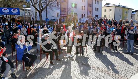 Schi Alpin. Empfang Olympiasiegerin Katharina Truppe. Katharina Truppe. Latschach, Finkenstein, am 23.2.2022.
Foto: Kuess
www.qspictures.net
---
pressefotos, pressefotografie, kuess, qs, qspictures, sport, bild, bilder, bilddatenbank