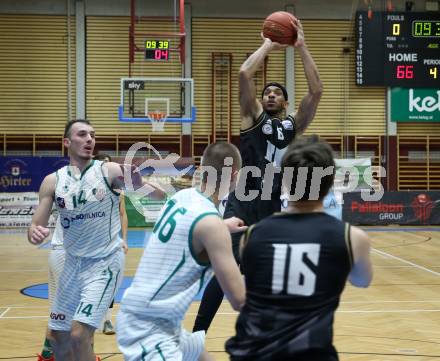 Basketball 2. Liga 2021/2022. Grunddurchgang 15. Runde.  KOS Celovec gegen  Woerthersee Piraten.  Shawn Ray (Piraten). Klagenfurt, am 25.2.2022.
Foto: Kuess
www.qspictures.net
---
pressefotos, pressefotografie, kuess, qs, qspictures, sport, bild, bilder, bilddatenbank