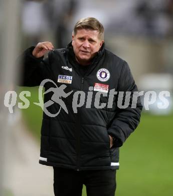 Fussball Bundesliga. SK Austria Klagenfurt gegen SV Guntamatic Ried.  Trainer Wolfgang Schellenberg (Klagenfurt). Klagenfurt, am 27.2.2022.
Foto: Kuess
www.qspictures.net
---
pressefotos, pressefotografie, kuess, qs, qspictures, sport, bild, bilder, bilddatenbank