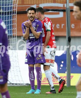 Fussball Bundesliga. SK Austria Klagenfurt gegen SV Guntamatic Ried.  Darijo Pecirep (Klagenfurt). Klagenfurt, am 27.2.2022.
Foto: Kuess
www.qspictures.net
---
pressefotos, pressefotografie, kuess, qs, qspictures, sport, bild, bilder, bilddatenbank