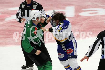 EBEL. Eishockey Bundesliga. VSV gegen HK SZ Olimpija Ljubljana.  Marco Richter,  (VSV), Mark Cepon  (Laibach). Villach, am 9.3.2022.
Foto: Kuess
www.qspictures.net
---
pressefotos, pressefotografie, kuess, qs, qspictures, sport, bild, bilder, bilddatenbank