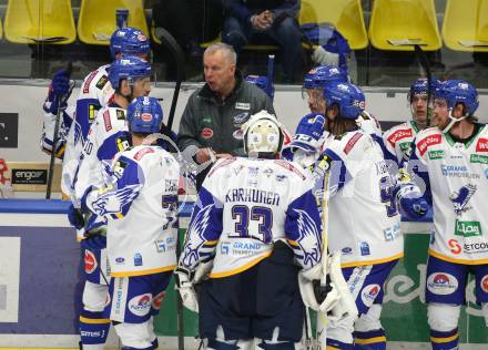 EBEL. Eishockey Bundesliga. VSV gegen HK SZ Olimpija Ljubljana.  Trainer Rob Daum (VSV). Villach, am 9.3.2022.
Foto: Kuess
www.qspictures.net
---
pressefotos, pressefotografie, kuess, qs, qspictures, sport, bild, bilder, bilddatenbank