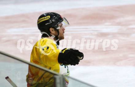 EBEL. Eishockey Bundesliga. KAC gegen	spusu Vienna Capitals. Torjubel Joel Lowry   (Vienna Capitals). Klagenfurt, am 11.3.2022.
Foto: Kuess
www.qspictures.net

---
pressefotos, pressefotografie, kuess, qs, qspictures, sport, bild, bilder, bilddatenbank