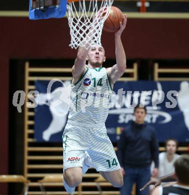 Basketball 2. Liga 2021/2022. Grunddurchgang 19. Runde.  KOS Celovec gegen  RAIDERS Tirol. Marko Gutalj  (KOS). Klagenfurt, am 12.3.2022.
Foto: Kuess
www.qspictures.net
---
pressefotos, pressefotografie, kuess, qs, qspictures, sport, bild, bilder, bilddatenbank