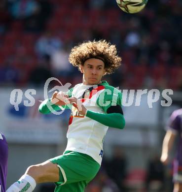 Fussball Bundesliga. Play-off. SK Austria Klagenfurt gegen Rapid Wien.  Robert Ljubicic  (Rapid). Klagenfurt, am 13.3.2022.
Foto: Kuess
www.qspictures.net
---
pressefotos, pressefotografie, kuess, qs, qspictures, sport, bild, bilder, bilddatenbank