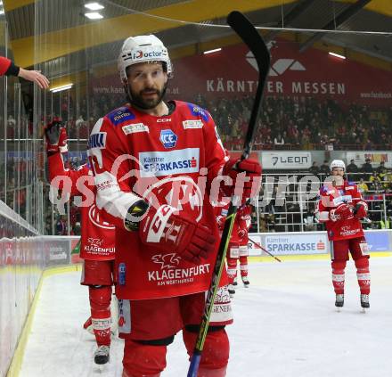 EBEL. Eishockey Bundesliga. KAC gegen	spusu Vienna Capitals. Thomas Koch (KAC). Klagenfurt, am 20.3.2022.
Foto: Kuess
www.qspictures.net

---
pressefotos, pressefotografie, kuess, qs, qspictures, sport, bild, bilder, bilddatenbank