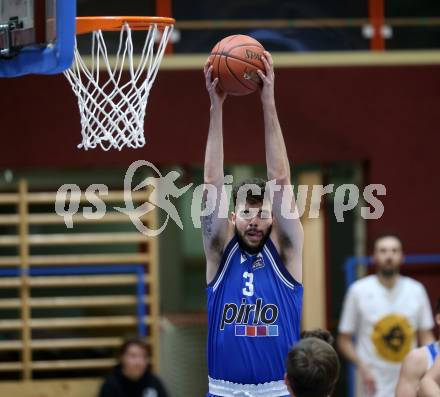 Basketball Zweite Liga 2021/2022. Grunddurchgang 16. Runde.  Woerthersee Piraten gegen Kufstein Towers. Andres Diaz  (Kufstein). Klagenfurt, am 20.3.2022. 
Foto: Kuess
www.qspictures.net

---
pressefotos, pressefotografie, kuess, qs, qspictures, sport, bild, bilder, bilddatenbank