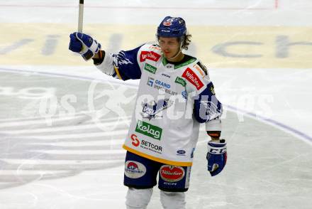 EBEL. Eishockey Bundesliga. VSV gegen Hydro Fehervar AV 19.  Jubel Marco Richter (VSV). Villach, am 24.3.2022.
Foto: Kuess
www.qspictures.net
---
pressefotos, pressefotografie, kuess, qs, qspictures, sport, bild, bilder, bilddatenbank