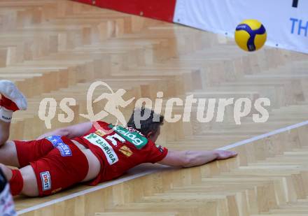 Volleyball. Austrian Volley League Men. SK Zadruga Aich/Dob gegen VCA Amstetten NOE.  Manuel Steiner (Aich). Bleiburg, 2.4.2022.
Foto: Kuess
www.qspictures.net
---
pressefotos, pressefotografie, kuess, qs, qspictures, sport, bild, bilder, bilddatenbank