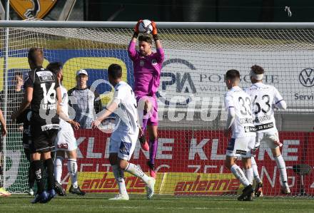 Fussball Bundesliga. Meistergruppe. WAC gegen Austria Klagenfurt. Phillip Menzel  (Klagenfurt). Wolfsberg, am 17.4.2022.
Foto: Kuess
www.qspictures.net
---
pressefotos, pressefotografie, kuess, qs, qspictures, sport, bild, bilder, bilddatenbank