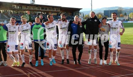 Fussball Bundesliga. Meistergruppe. WAC gegen Austria Klagenfurt. Jubel   (Klagenfurt). Wolfsberg, am 17.4.2022.
Foto: Kuess
www.qspictures.net
---
pressefotos, pressefotografie, kuess, qs, qspictures, sport, bild, bilder, bilddatenbank