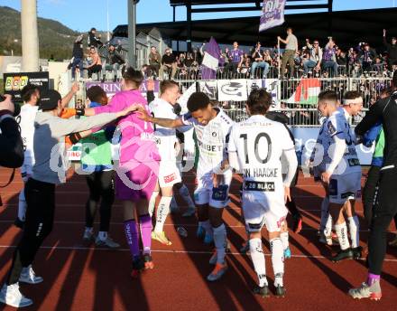 Fussball Bundesliga. Meistergruppe. WAC gegen Austria Klagenfurt. Jubel  (Klagenfurt). Wolfsberg, am 17.4.2022.
Foto: Kuess
www.qspictures.net
---
pressefotos, pressefotografie, kuess, qs, qspictures, sport, bild, bilder, bilddatenbank