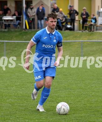 Fussball Kaerntner Liga. Bleiburg gegen SAK.  Darjan Aleksic (SAK). Bleiburg, 16.4.2022.
Foto: Kuess
---
pressefotos, pressefotografie, kuess, qs, qspictures, sport, bild, bilder, bilddatenbank