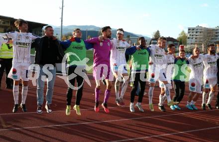 Fussball Bundesliga. Meistergruppe. WAC gegen Austria Klagenfurt. Jubel   (Klagenfurt). Wolfsberg, am 17.4.2022.
Foto: Kuess
www.qspictures.net
---
pressefotos, pressefotografie, kuess, qs, qspictures, sport, bild, bilder, bilddatenbank