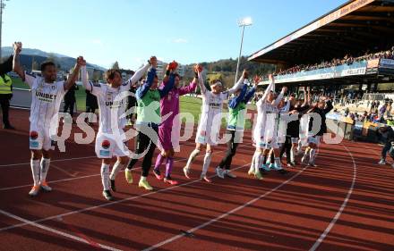 Fussball Bundesliga. Meistergruppe. WAC gegen Austria Klagenfurt. Jubel   (Klagenfurt). Wolfsberg, am 17.4.2022.
Foto: Kuess
www.qspictures.net
---
pressefotos, pressefotografie, kuess, qs, qspictures, sport, bild, bilder, bilddatenbank