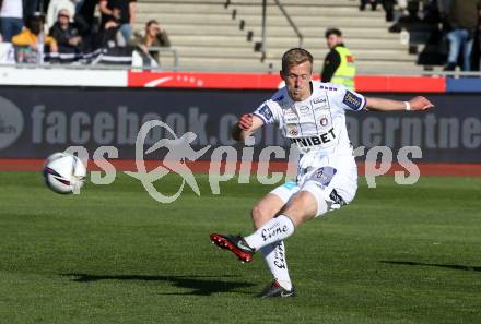 Fussball Bundesliga. Meistergruppe. WAC gegen Austria Klagenfurt. Christopher Cvetko  (Klagenfurt). Wolfsberg, am 17.4.2022.
Foto: Kuess
www.qspictures.net
---
pressefotos, pressefotografie, kuess, qs, qspictures, sport, bild, bilder, bilddatenbank