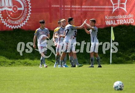 Fussball. Regionalliga. WAC Amateure gegen Treibach. Torjubel Armin Karic (WAC Amat.). St. Andrae, 30.4.2022.
Foto: Kuess
www.qspictures.net
---
pressefotos, pressefotografie, kuess, qs, qspictures, sport, bild, bilder, bilddatenbank