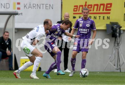 Fussball Bundesliga. Play-off. SK Austria Klagenfurt gegen SK Sturm Graz.  Alex Timossi Andersson, (Klagenfurt), Jon Gorenc Stankovic   (Graz). Klagenfurt, am 8.5.2022.
Foto: Kuess
www.qspictures.net
---
pressefotos, pressefotografie, kuess, qs, qspictures, sport, bild, bilder, bilddatenbank