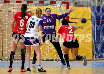 Handball Frauen. SC witasek Ferlach/Feldkirchen gegen WAT Atzgersdorf. Andjela Roganovic  (Ferlach/Feldkirchen). Ferlach, am 11.5.2022.
Foto: Kuess
---
pressefotos, pressefotografie, kuess, qs, qspictures, sport, bild, bilder, bilddatenbank