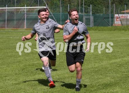 Fussball 1. Klasse C. Oberes Metnitztal gegen Treibach 1b.  Torjubell Christoph Koelbl (Metnitztal).  Grades, am 4.6.2022.
Foto: Kuess
---
pressefotos, pressefotografie, kuess, qs, qspictures, sport, bild, bilder, bilddatenbank